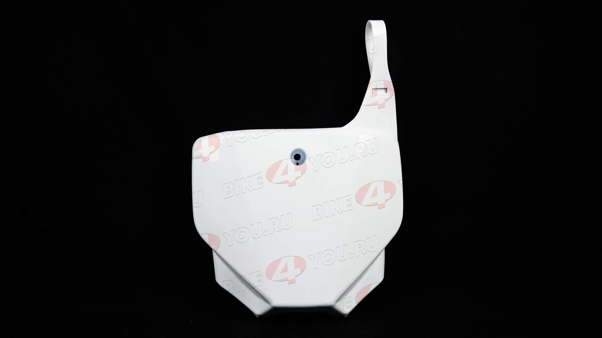 Пластик щиток передний (номерной) белый №2